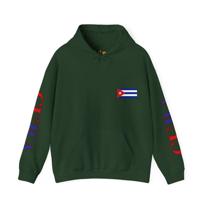 Cuba Unisex Hooded Sweatshirt - Caribbean