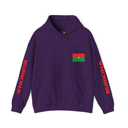 Burkina Faso Unisex Hooded Sweatshirt - Africa