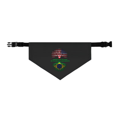 Black - Pet Bandana Collar - Brazilian Roots