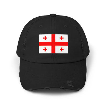 Georgia Flag Cap - Unisex Casual Hat - Asia