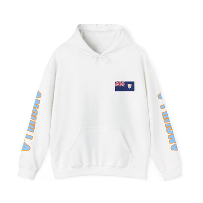 Arguilla Flag Unisex Hoodie - Caribbean - Island Territory