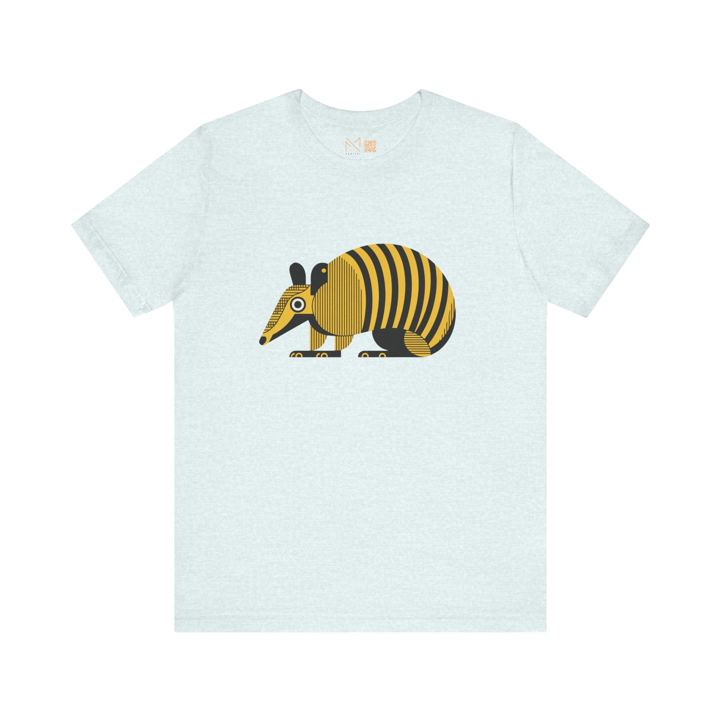 Colorful Armadillo Graphic Unisex Tee - Nature Lovers