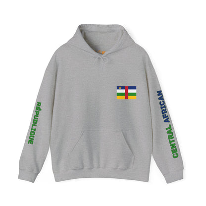 Central African Unisex Hooded Sweatshirt - Africa