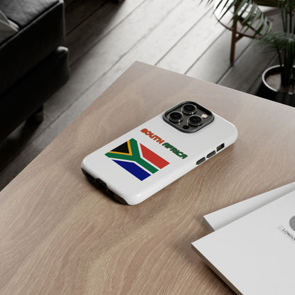 South Africa Flag Tough Phone Case - Durable, Stylish Protection - iPhone, Samsung Galaxy, Google Pixel