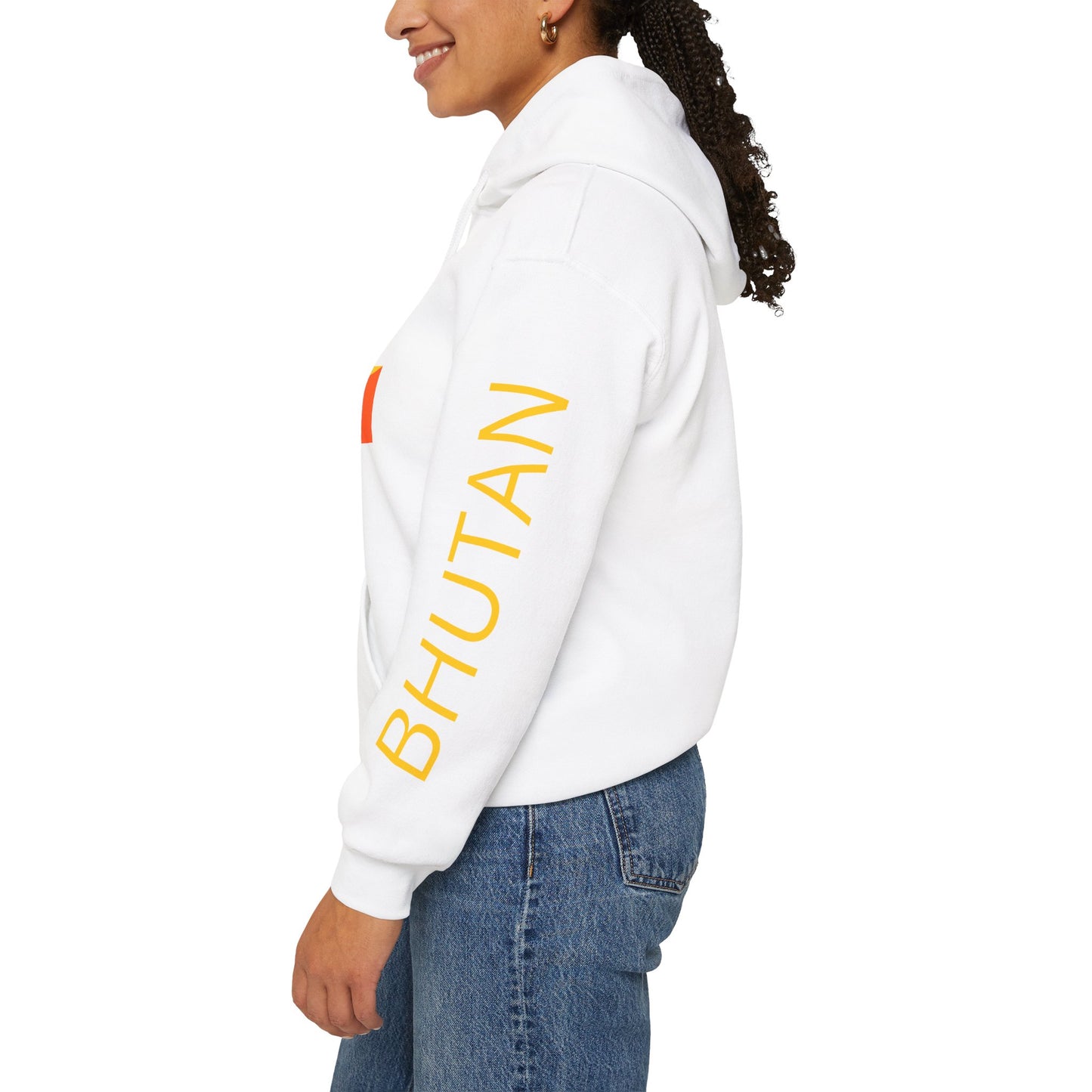 Bhutan Unisex Hooded Sweatshirt - Asia