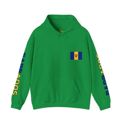 Barbados Unisex Hooded Sweatshirt - Caribbean