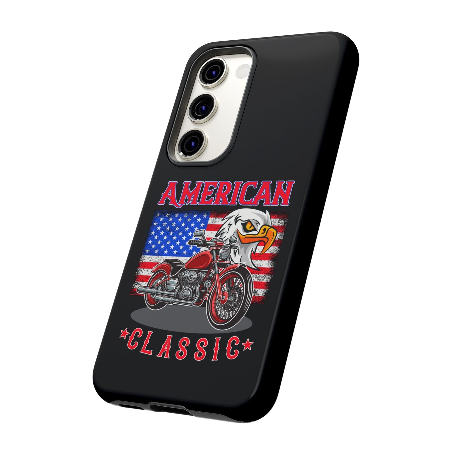 American Classic Motorcycle Phone Case - Tough Protection - iPhone, Samsung Galaxy, Google Pixel