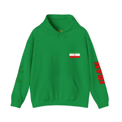 Iran Unisex Hooded Sweatshirt - Asia