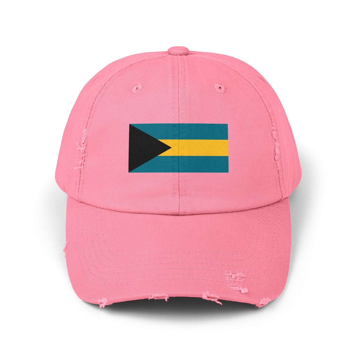 Bahamas Flag Cap - Unisex Casual Hat - Caribbean