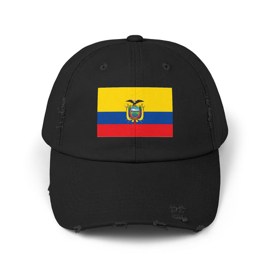 Ecuador Flag Cap - Unisex Casual Hat - South America