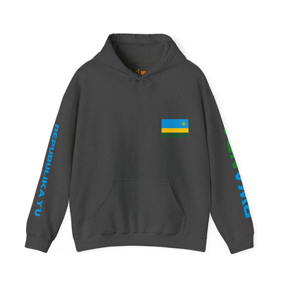 Rwanda Unisex Hooded Sweatshirt - Africa