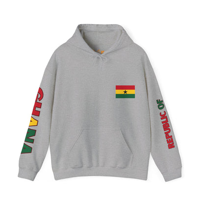 Ghana Unisex Hooded Sweatshirt - Africa