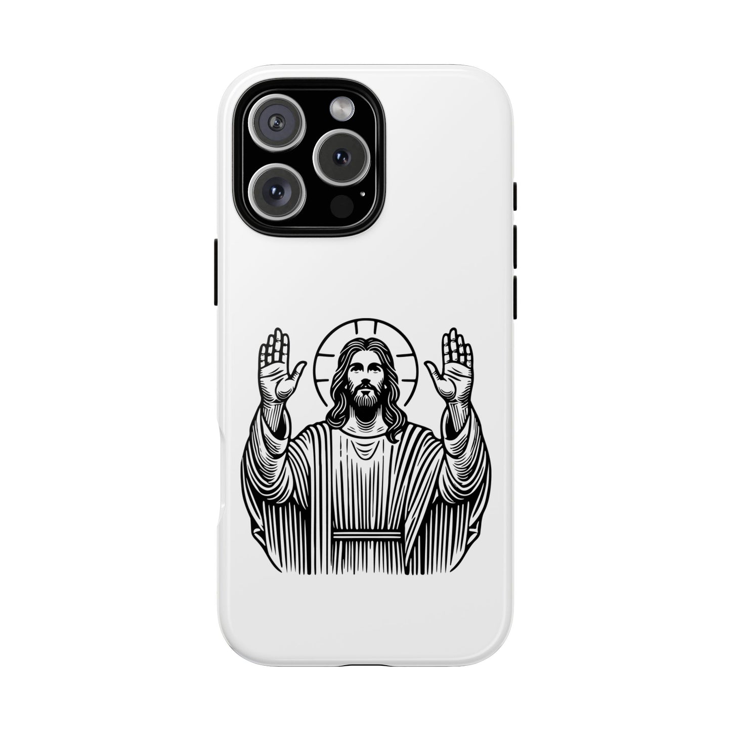 Jesus Phone Case - Simple yet Protective - iPhone- Samsung Galaxy - Google Pixel