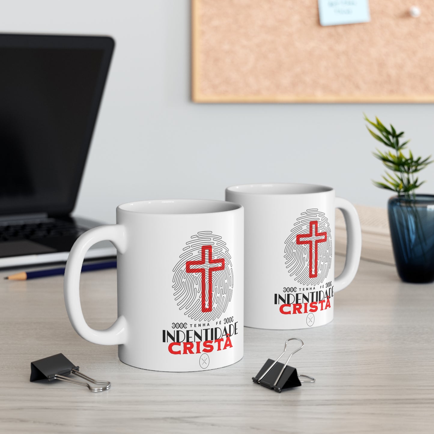 Caneca de Identidade Cristã 11oz (0.33 l)