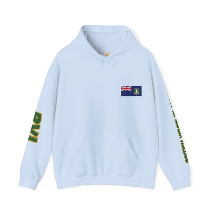 British Virgin Islands Flag Unisex Hoodie - Caribbean - Island Territory