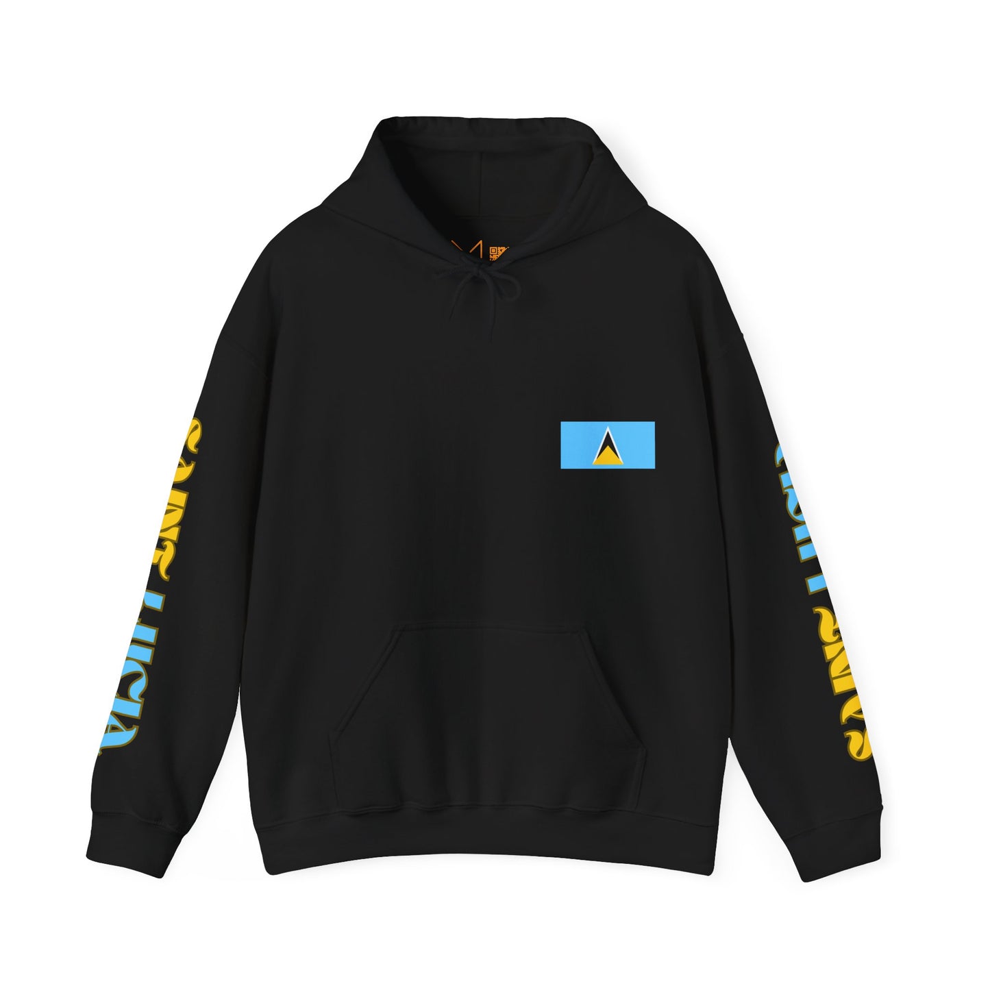 Saint Lucia Unisex Hooded Sweatshirt - Caribbean