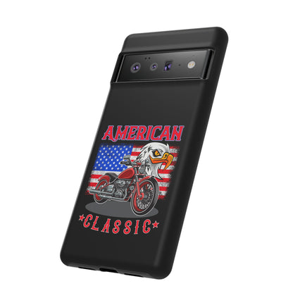 American Classic Motorcycle Phone Case - Tough Protection - iPhone, Samsung Galaxy, Google Pixel