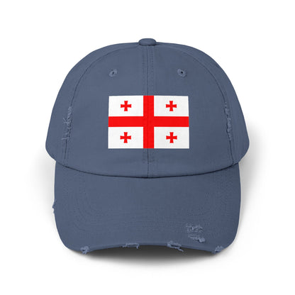 Georgia Flag Cap - Unisex Casual Hat - Asia