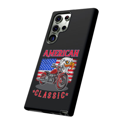 American Classic Motorcycle Phone Case - Tough Protection - iPhone, Samsung Galaxy, Google Pixel