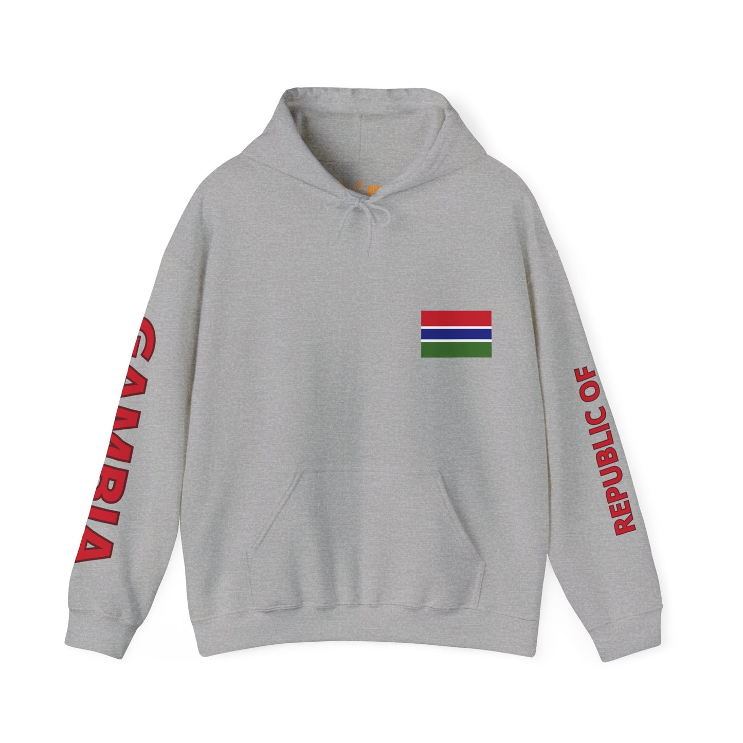 Gambia Unisex Hooded Sweatshirt - Africa