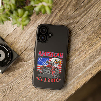 American Classic Motorcycle Phone Case - Tough Protection - iPhone, Samsung Galaxy, Google Pixel