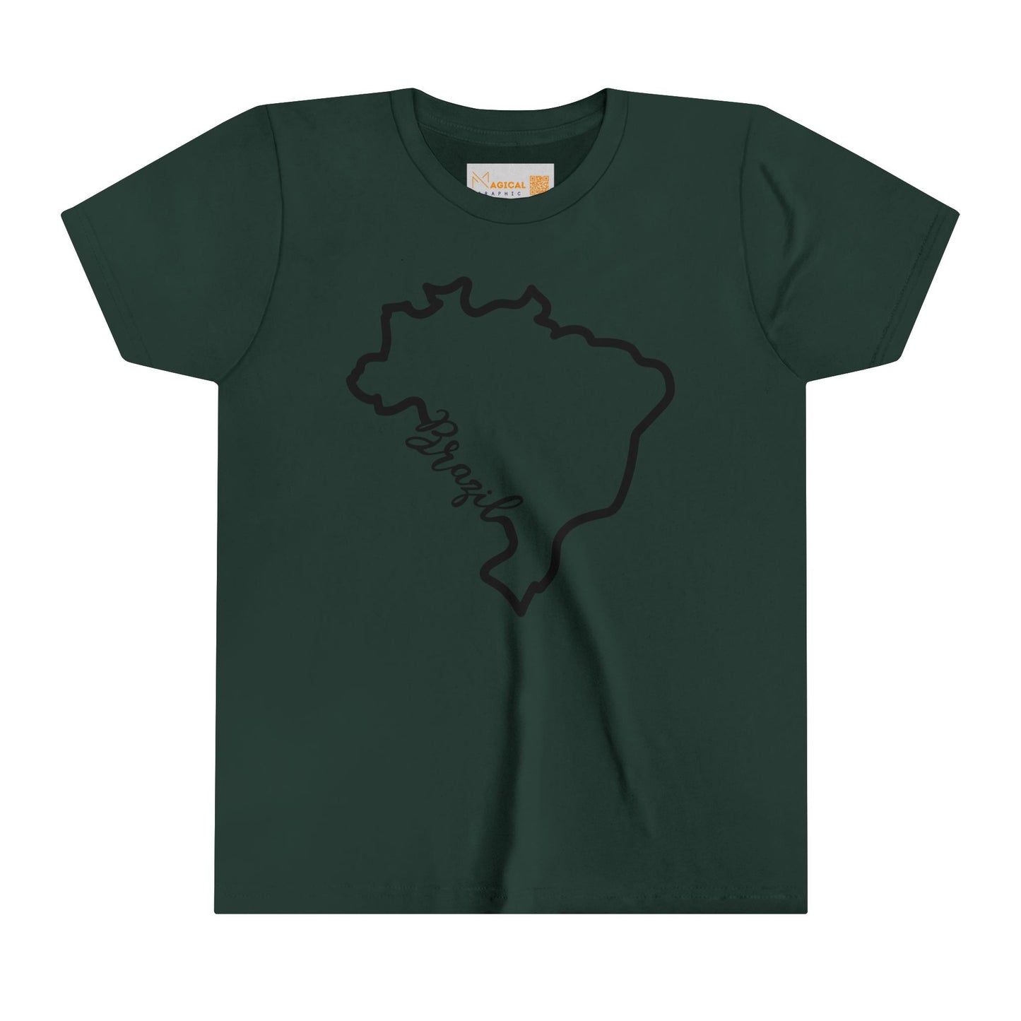 Youth Tee (6 to 19 years old) - Silhueta Brasil