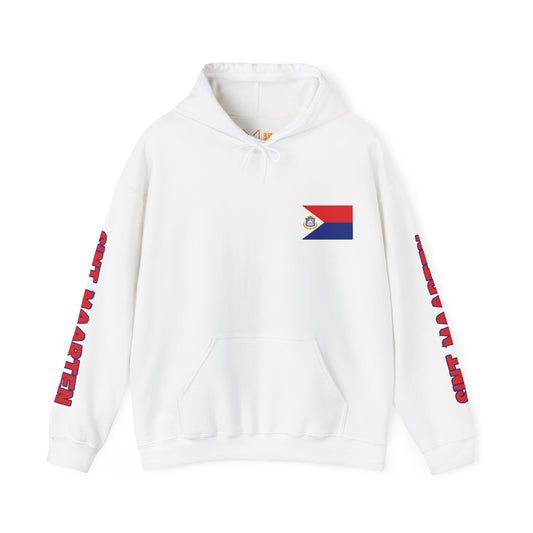 Sint Maarten Flag Unisex Hoodie - Caribbean - Island Territory