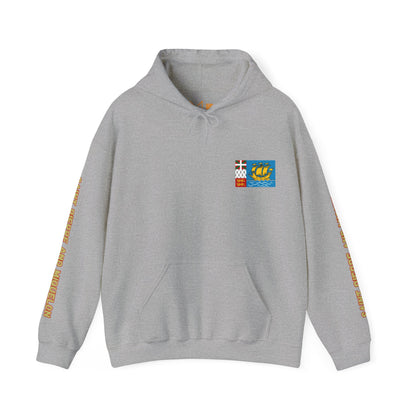 Saint Pierre and Miquelon Flag Unisex Hoodie - Caribbean - Island Territory