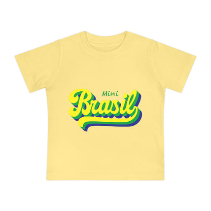 Adorable Brazilian Vibes Baby T-Shirt (3-24 Months) - Mini Brasil