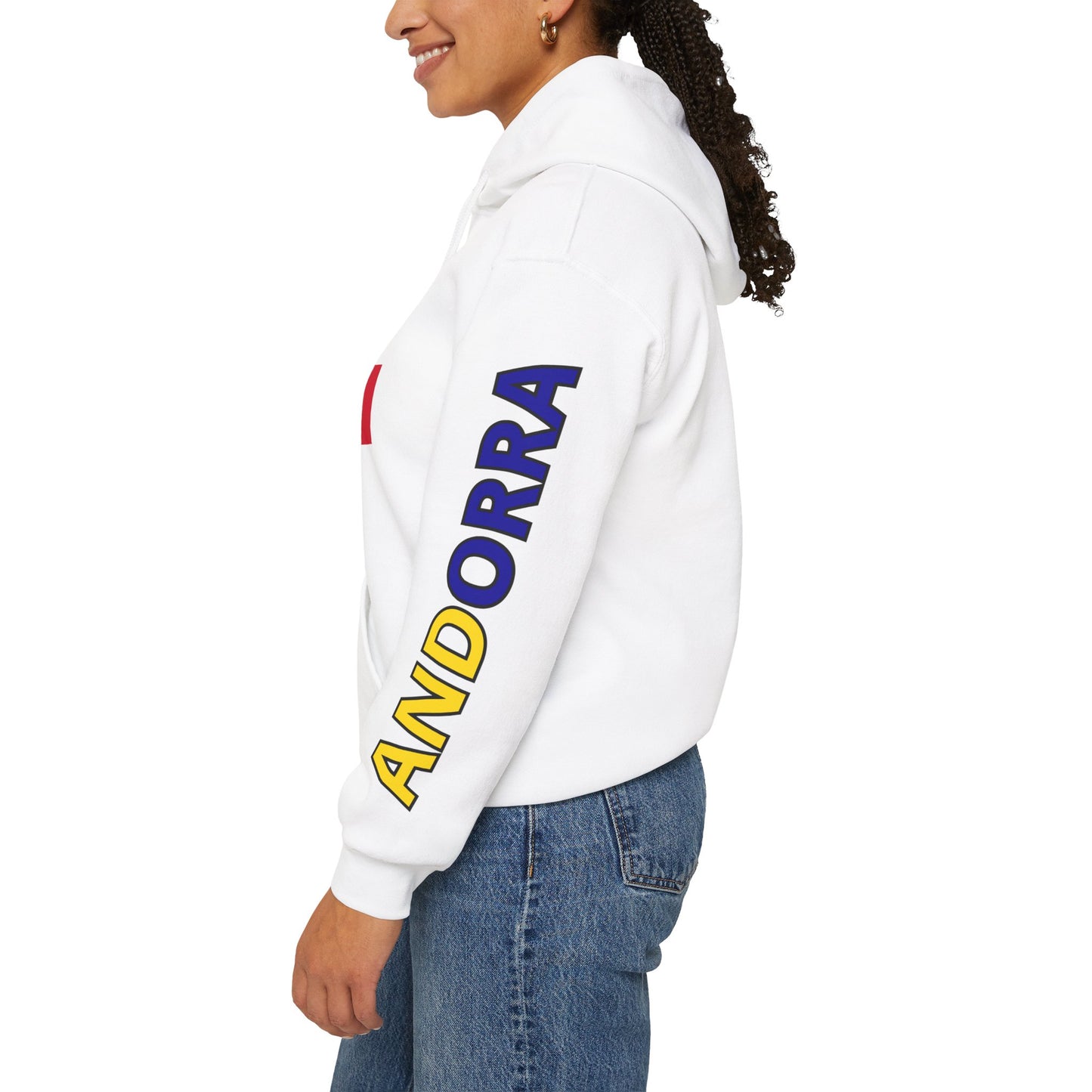 Andorra Unisex Hooded Sweatshirt - Southern Europe