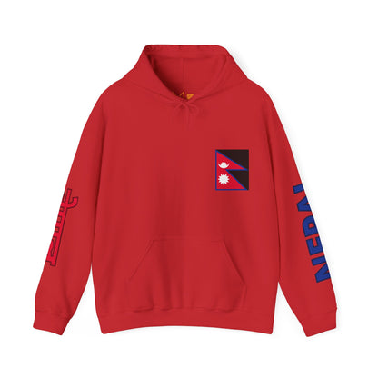 Nepal Unisex Hooded Sweatshirt - Asia