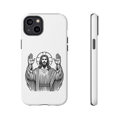 Jesus Phone Case - Simple yet Protective - iPhone- Samsung Galaxy - Google Pixel