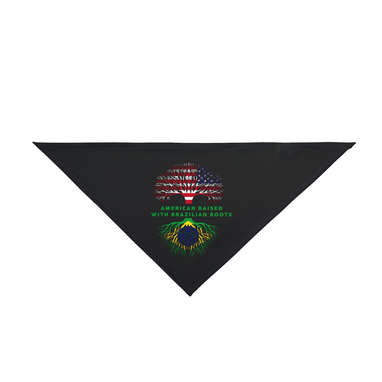 Black - Pet Bandana - Brazilian Roots