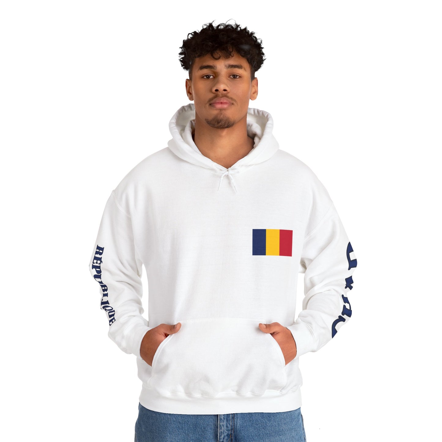 Chad Unisex Hooded Sweatshirt - Africa