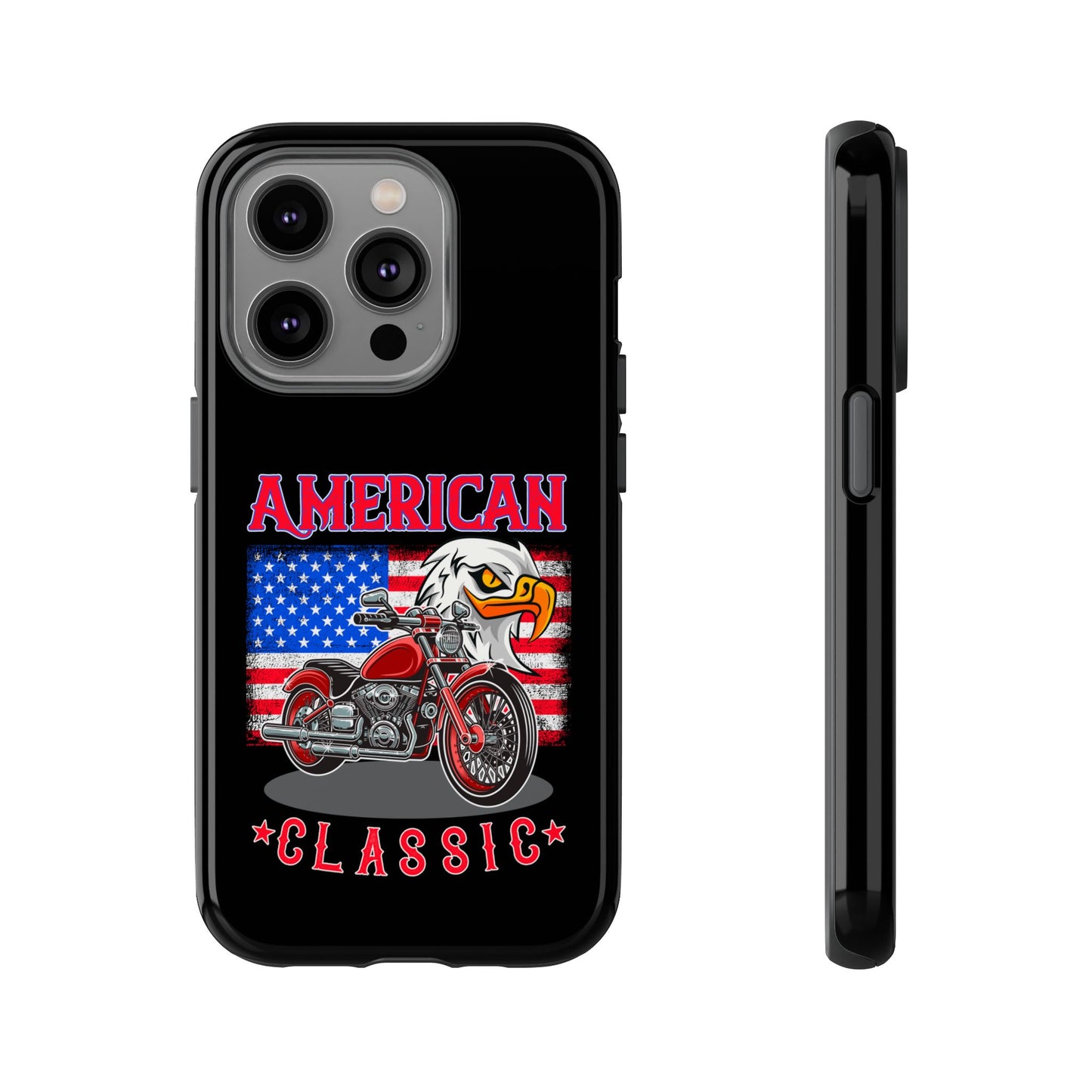 American Classic Motorcycle Phone Case - Tough Protection - iPhone, Samsung Galaxy, Google Pixel