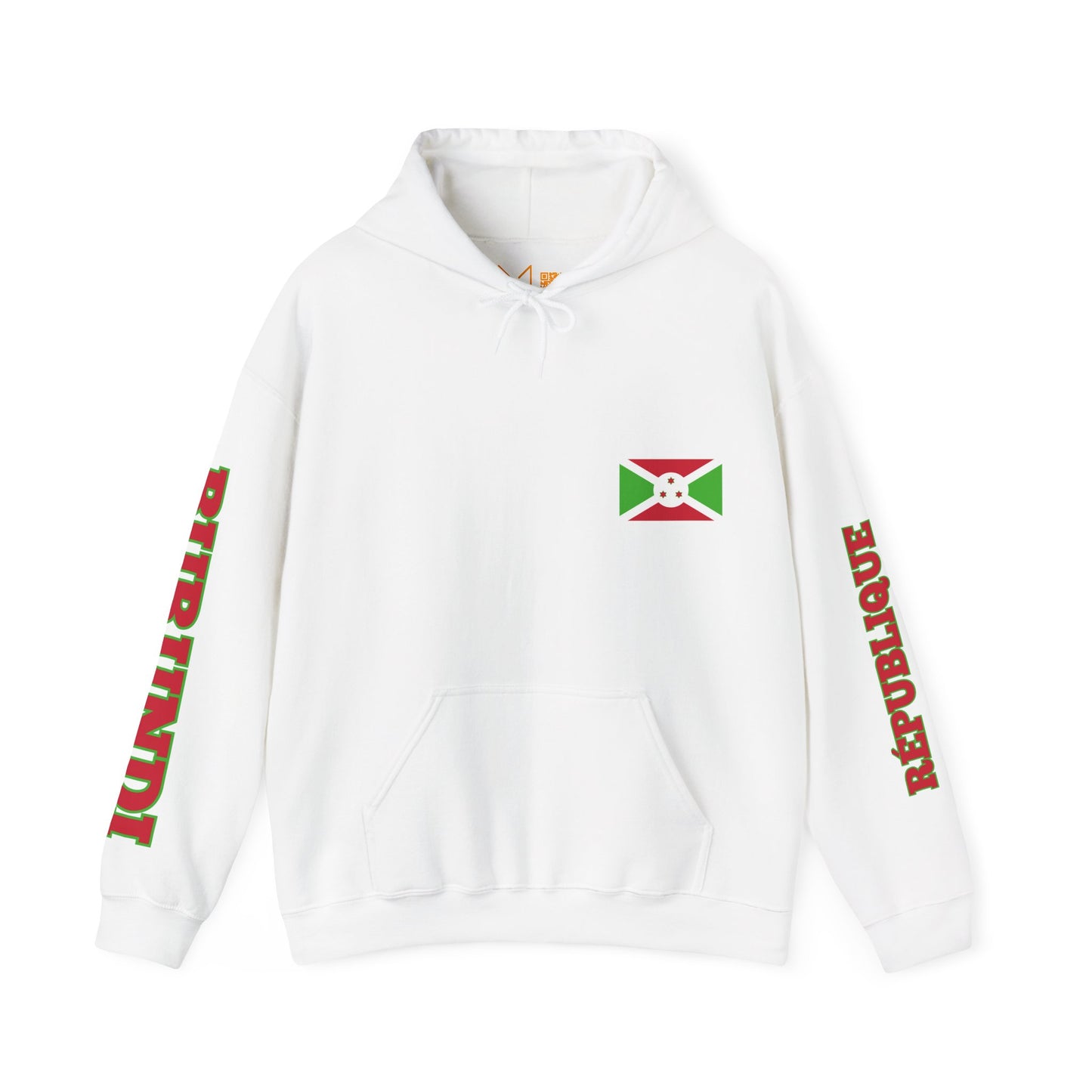 Burundi Unisex Hooded Sweatshirt - Africa