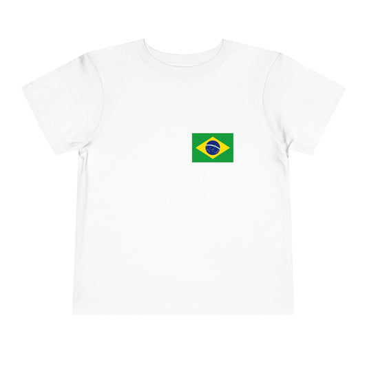 Toddler Unisex Tee - 2T to 5T - Brazilian Flag