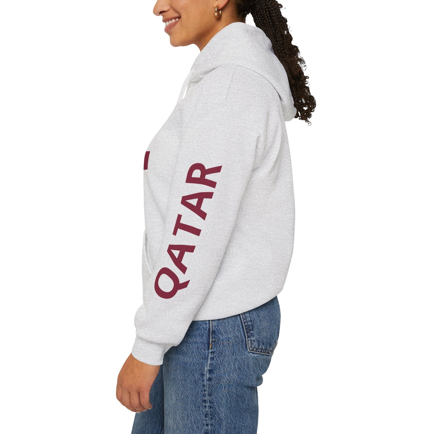 Qatar Unisex Hooded Sweatshirt - Asia