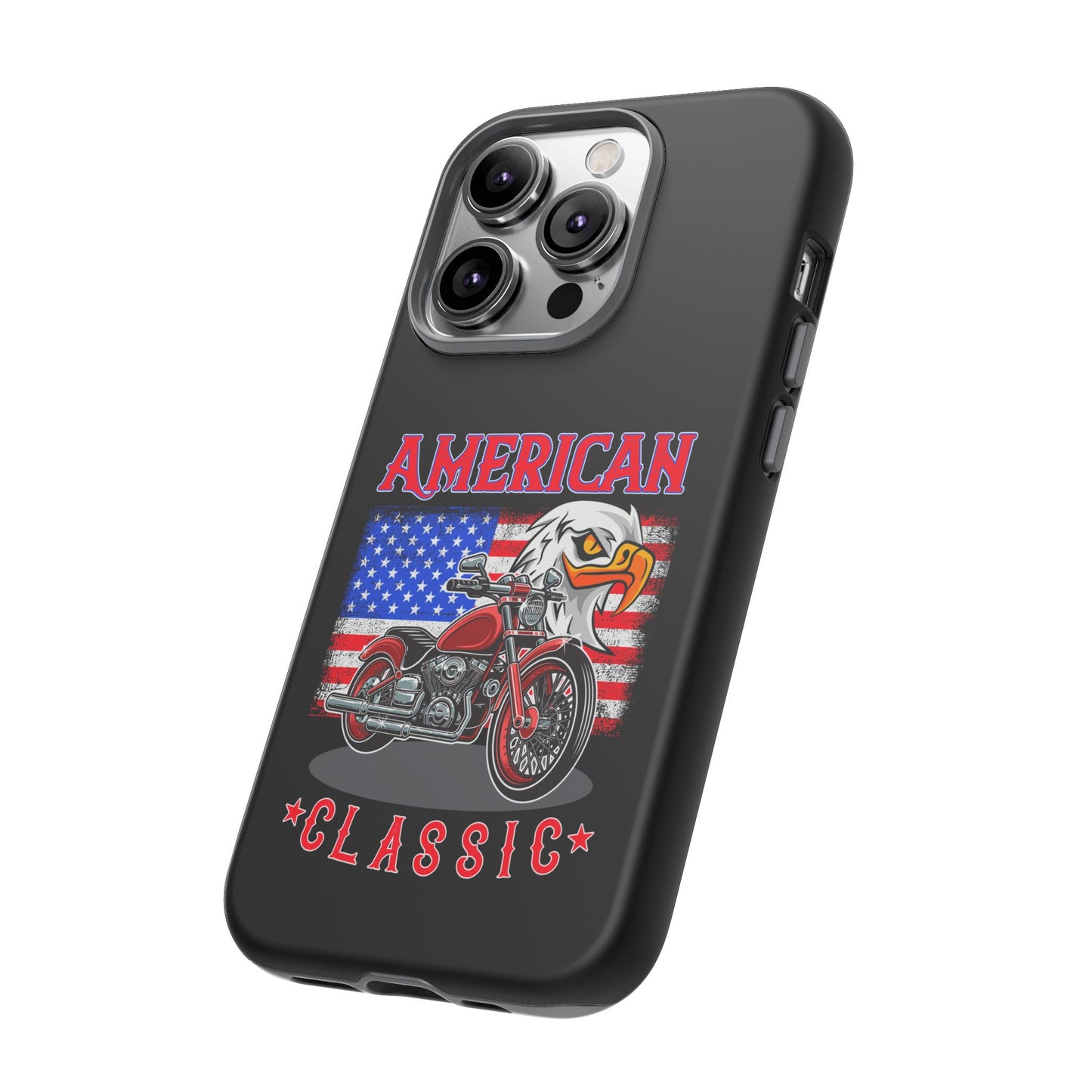 American Classic Motorcycle Phone Case - Tough Protection - iPhone, Samsung Galaxy, Google Pixel