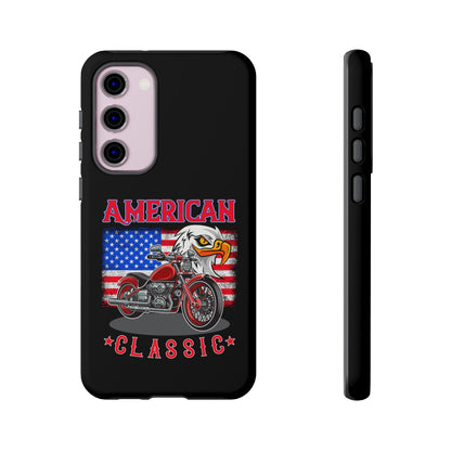 American Classic Motorcycle Phone Case - Tough Protection - iPhone, Samsung Galaxy, Google Pixel