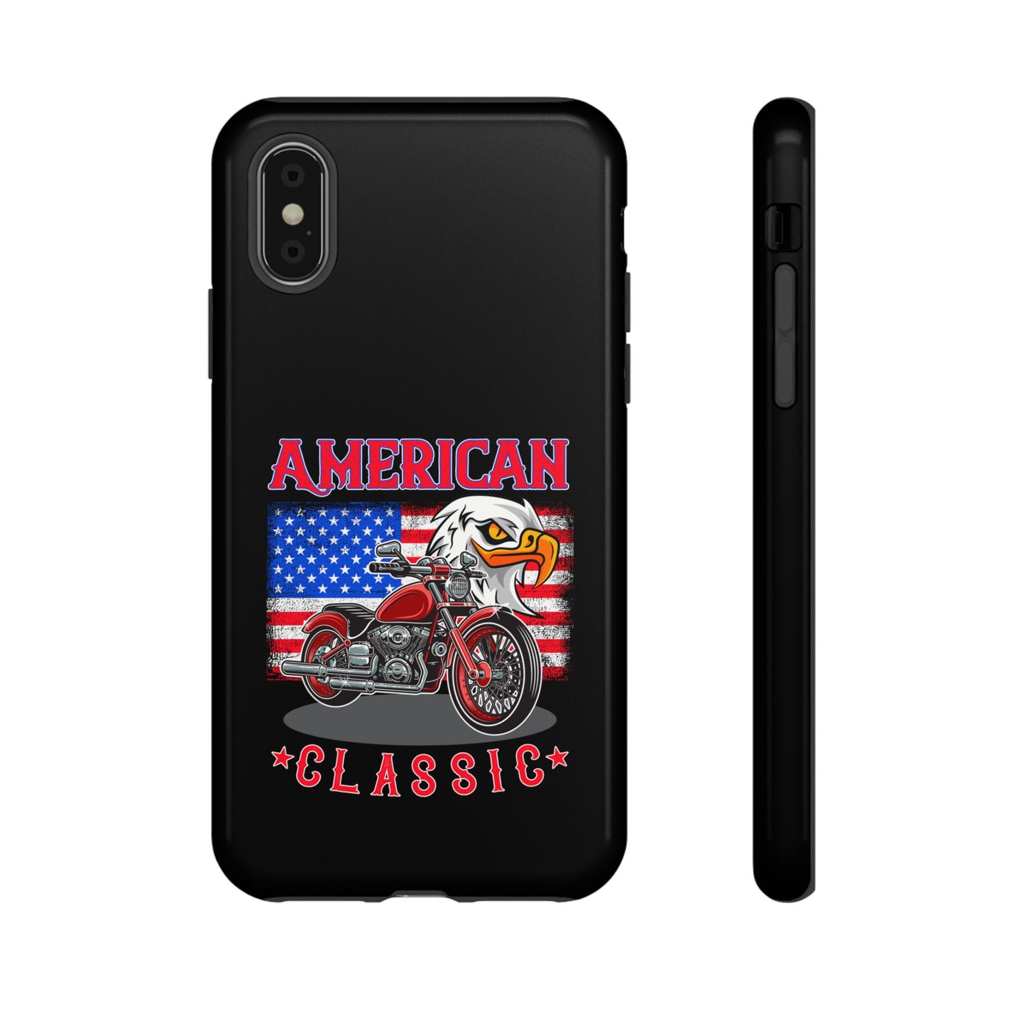 American Classic Motorcycle Phone Case - Tough Protection - iPhone, Samsung Galaxy, Google Pixel