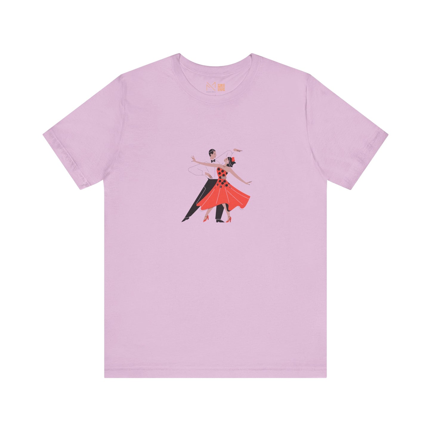 Dancing Couples Graphic Unisex T-Shirt - Perfect for Dance Lovers and Special Occasions