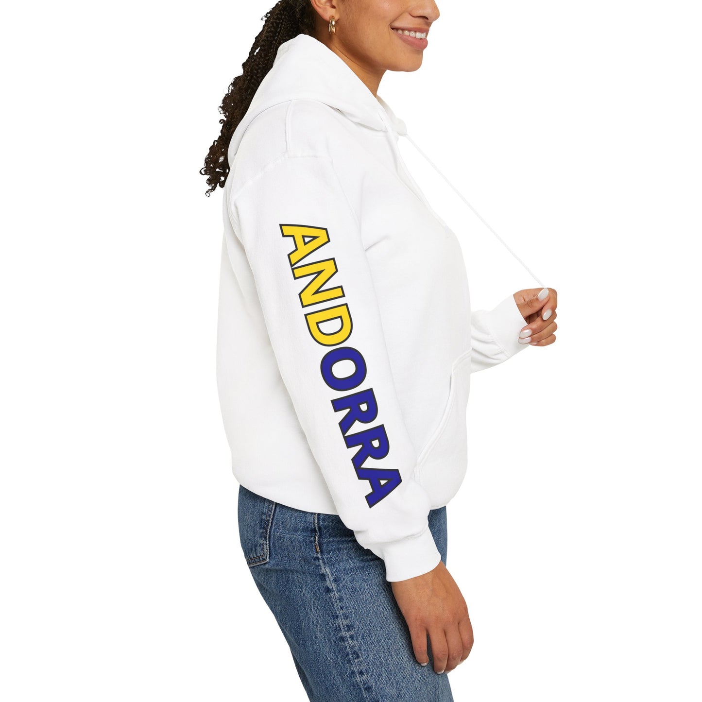 Andorra Unisex Hooded Sweatshirt - Southern Europe