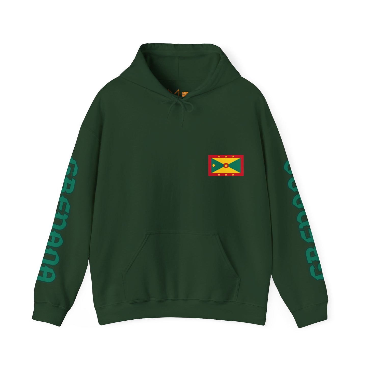 Grenada Unisex Hooded Sweatshirt - Caribbean