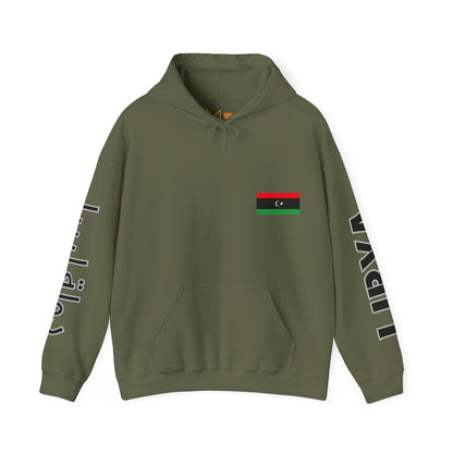 Libya Unisex Hooded Sweatshirt - Africa