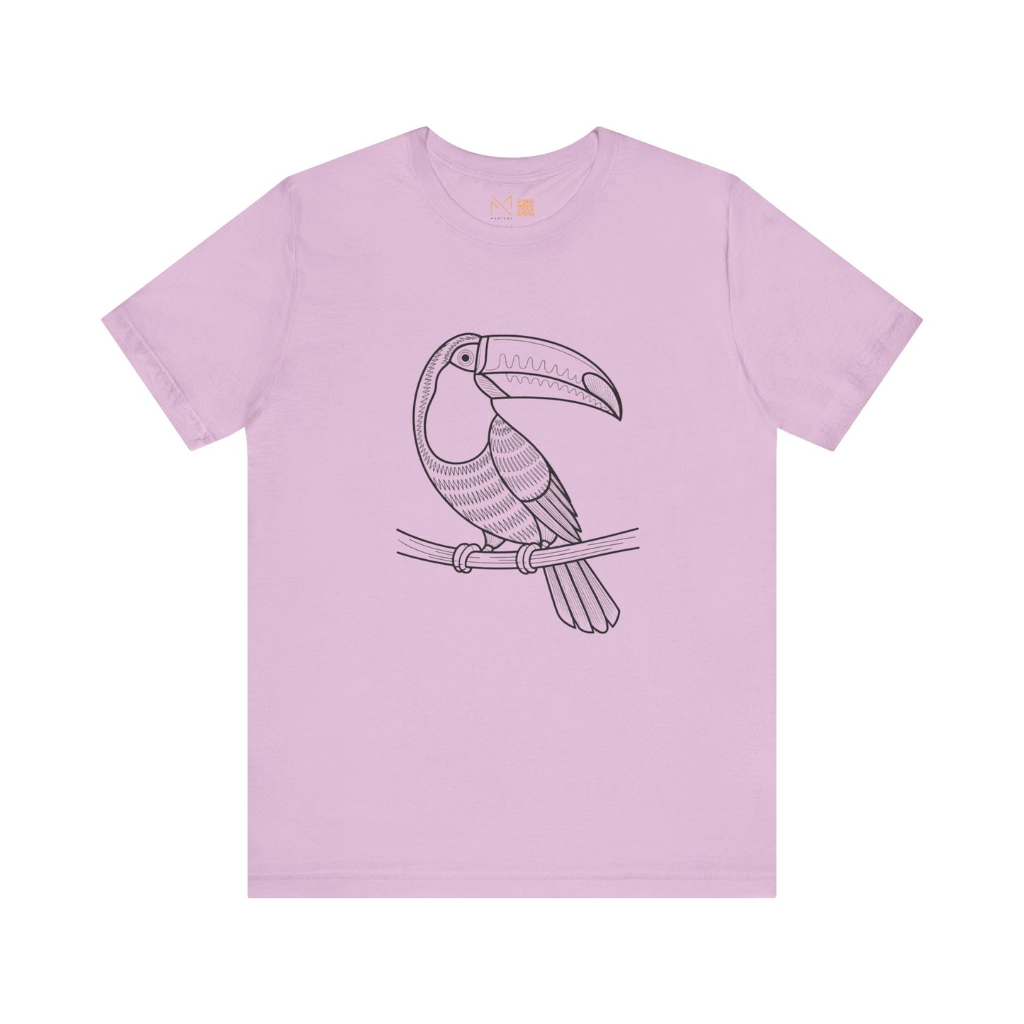 Tropical Toucan Graphic Tee - Unisex Short Sleeve Shirt