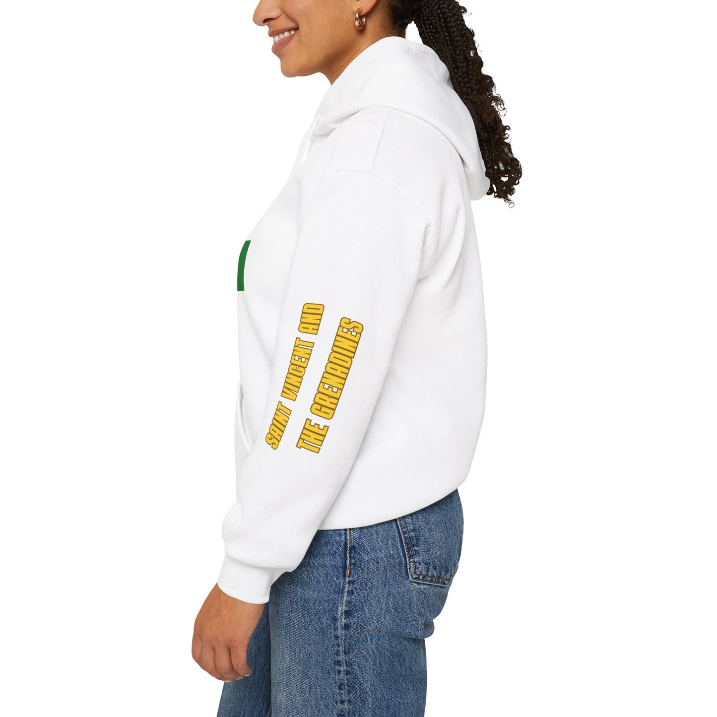 Saint Vincent And The Grenadines Unisex Hooded Sweatshirt - Caribbean