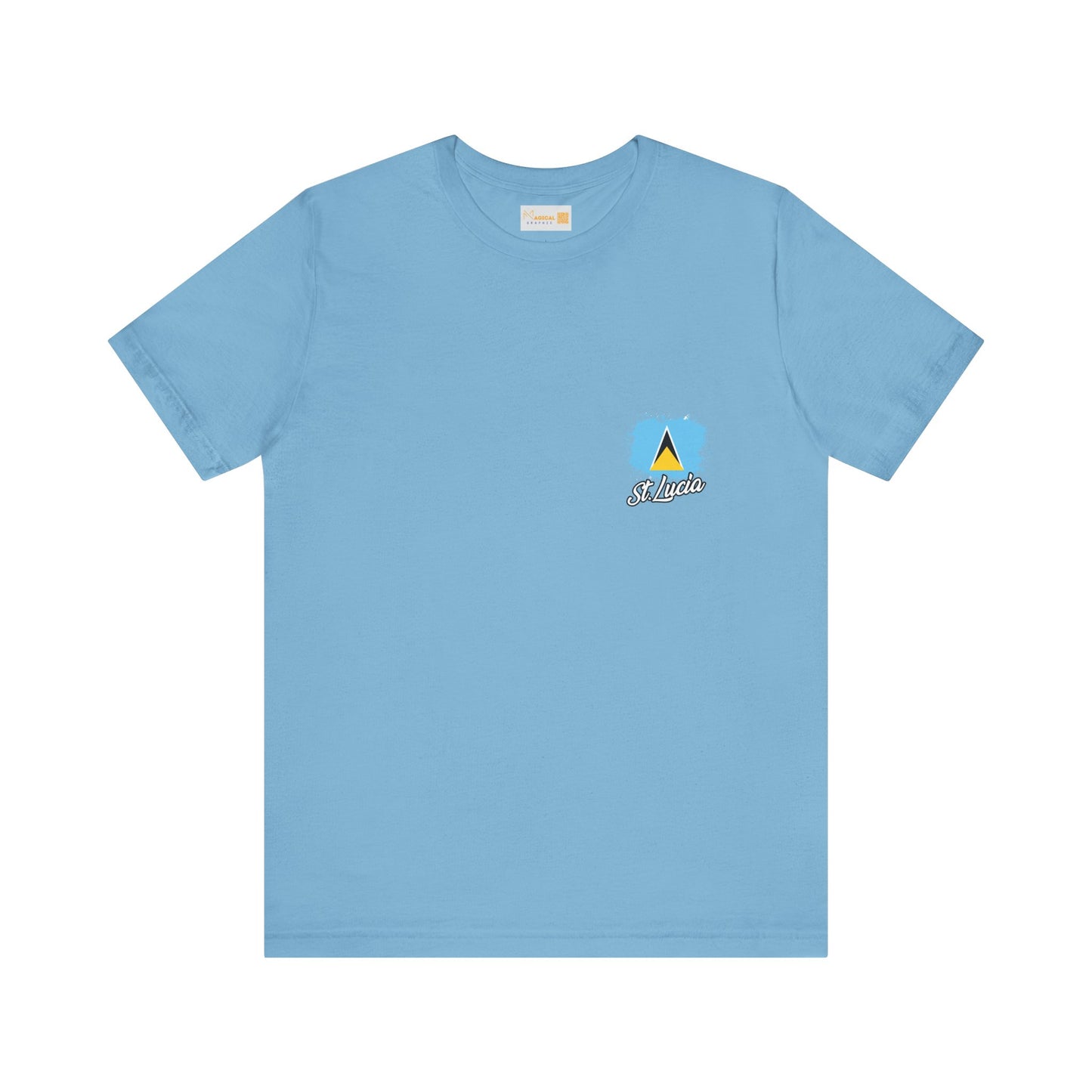 Saint Lucia Flag - Unisex Tee