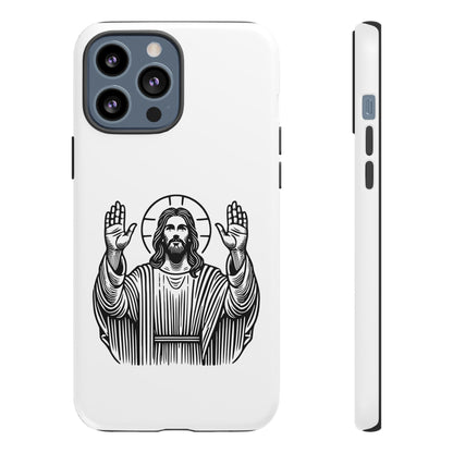 Jesus Phone Case - Simple yet Protective - iPhone- Samsung Galaxy - Google Pixel