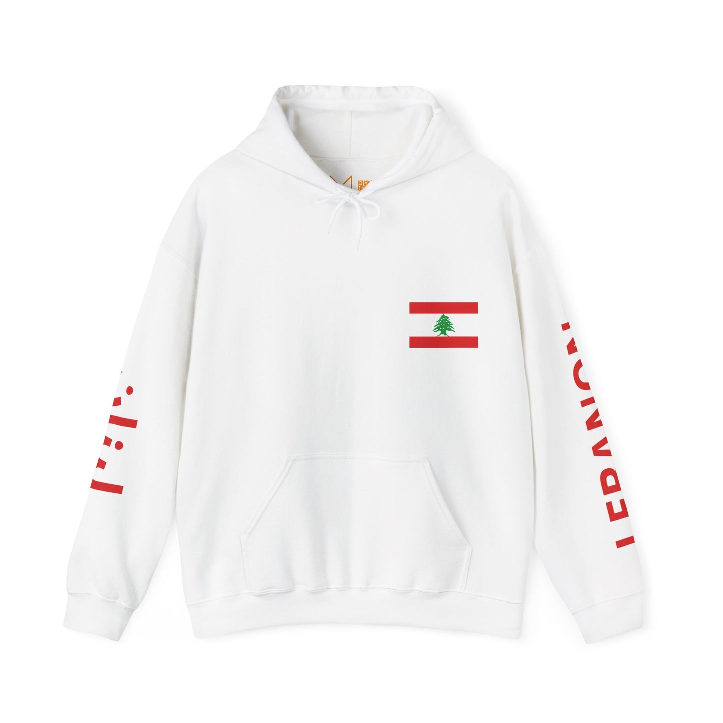 Lebanon Unisex Hooded Sweatshirt - Asia